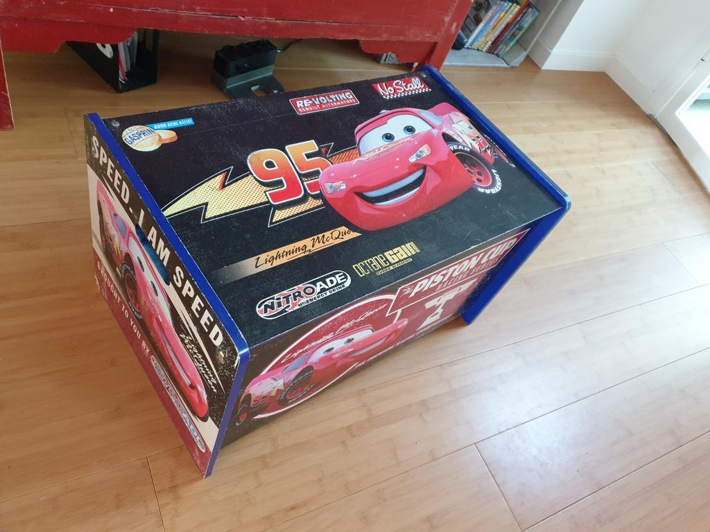 speelgoedkist Cars, Ophalen, Handmatig, Overige merken
