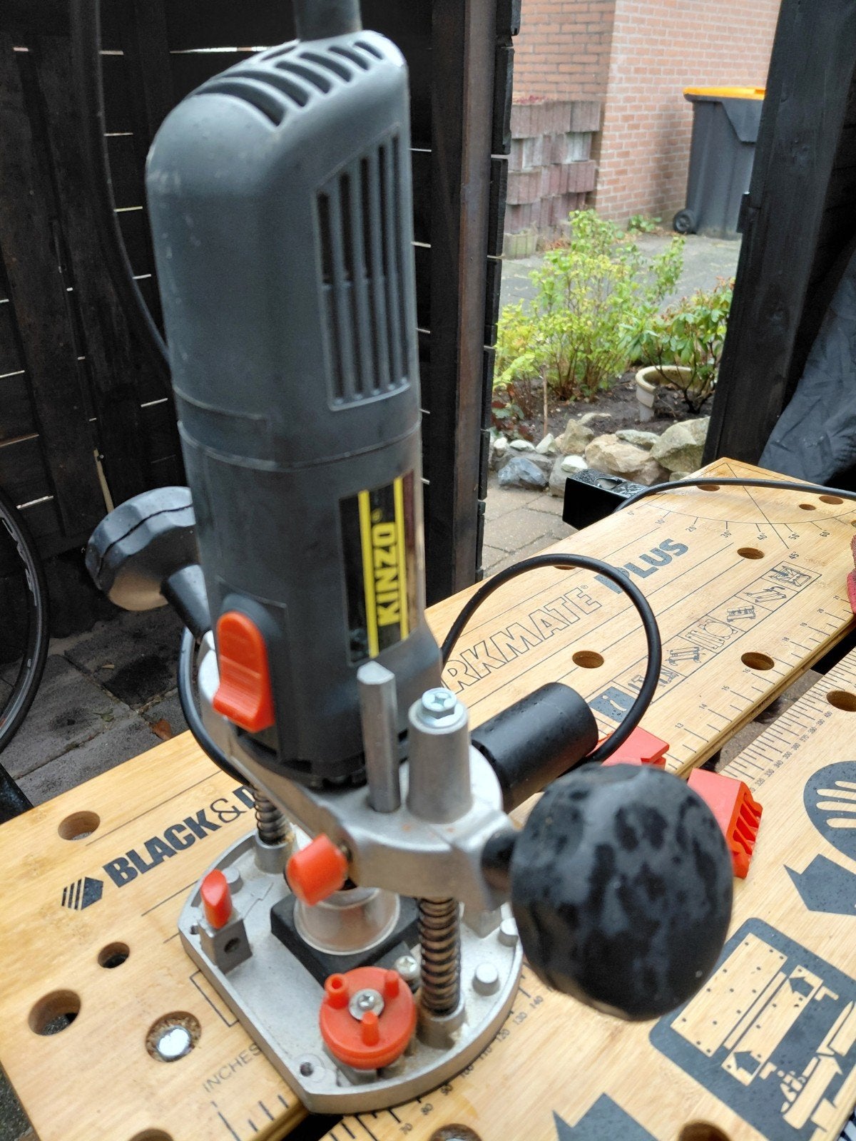 Boven-frees met accessoires, Ophalen, Gebruikt, Elektrisch, Bovenfrees