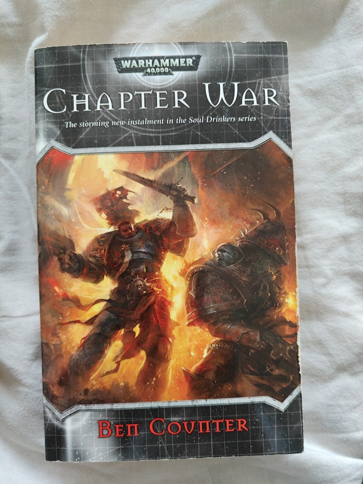 Warhammer 40,000: Chapter War - Ben Counter, Boeken, Science fiction, Gelezen, Ophalen of Verzenden