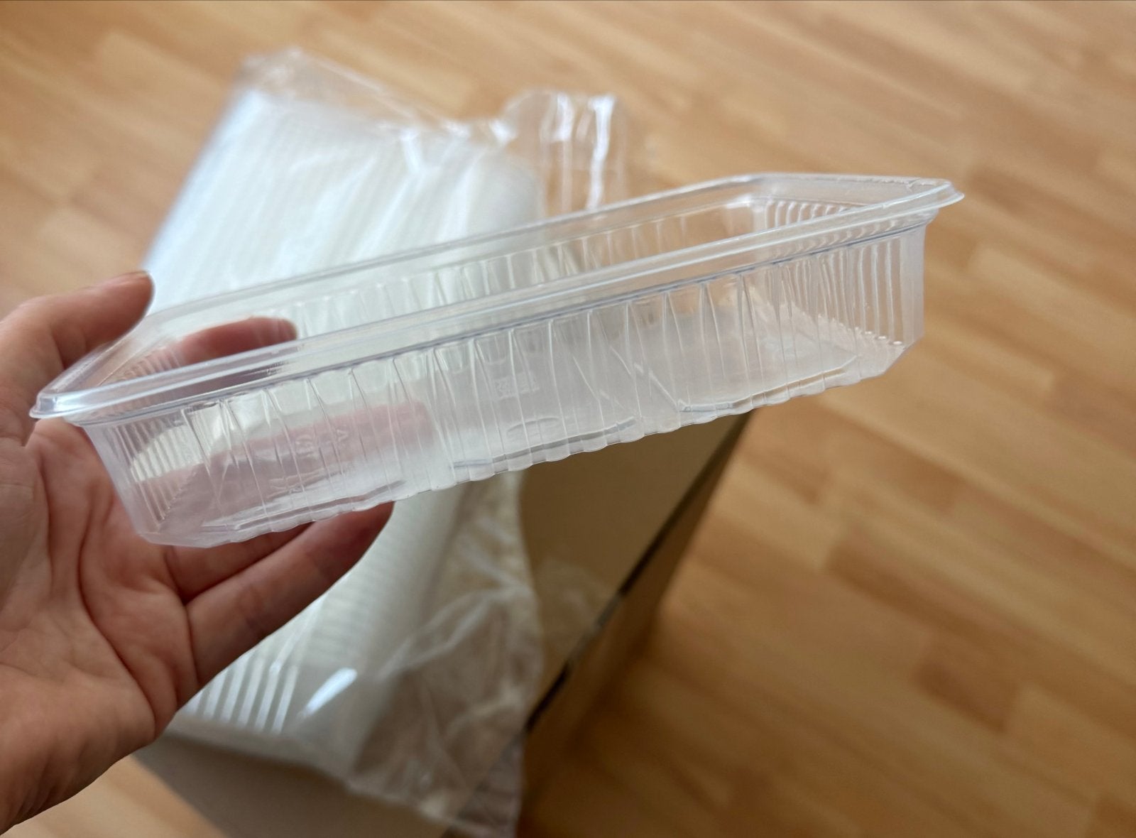 Nieuwe plastic bakjes voor voedsel, 300 stuks, Overige typen, Ophalen, Nieuw, Kunststof