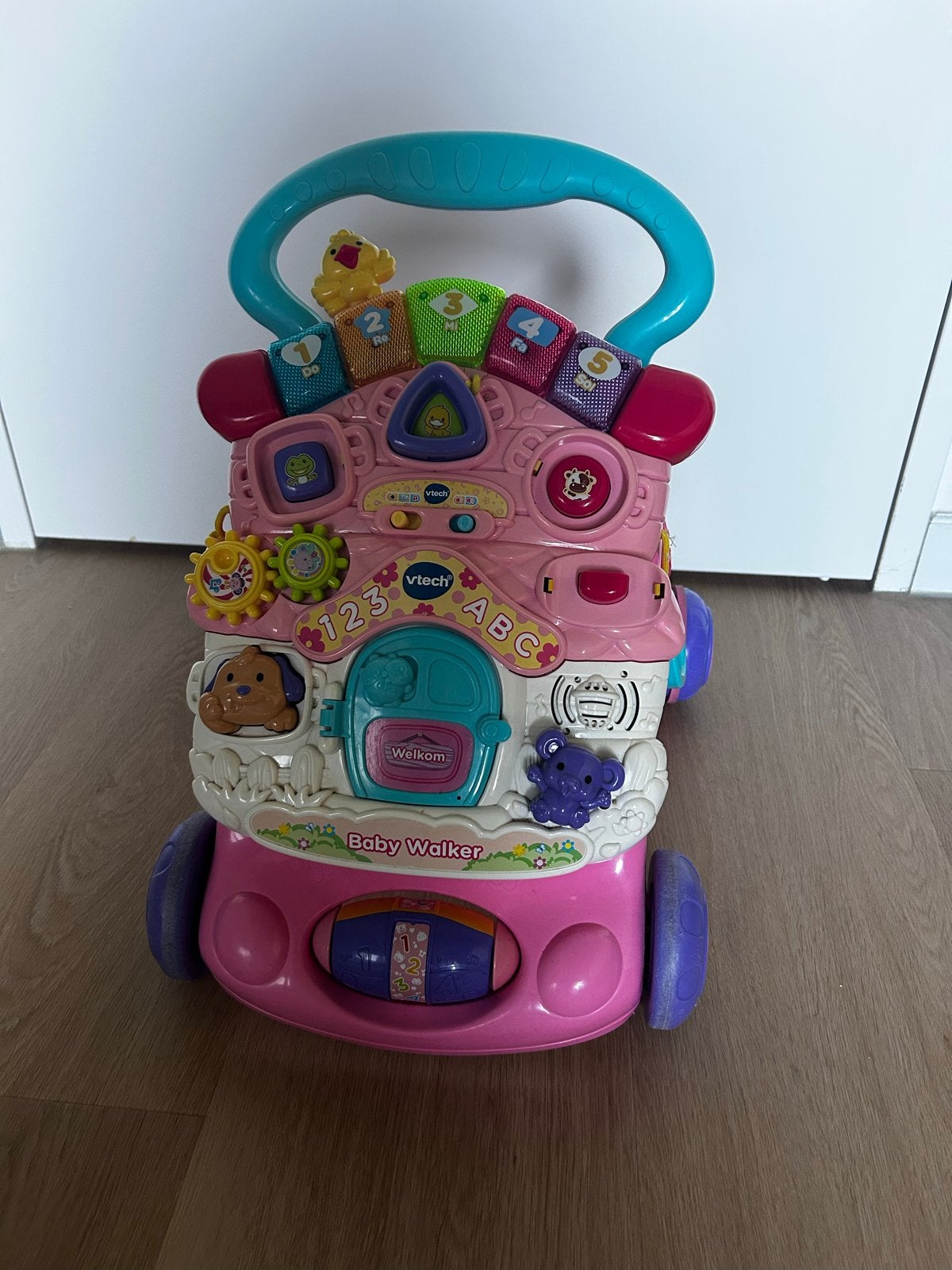 VTech Baby Walker Roze, Ophalen, Gebruikt, Overige typen, Met licht