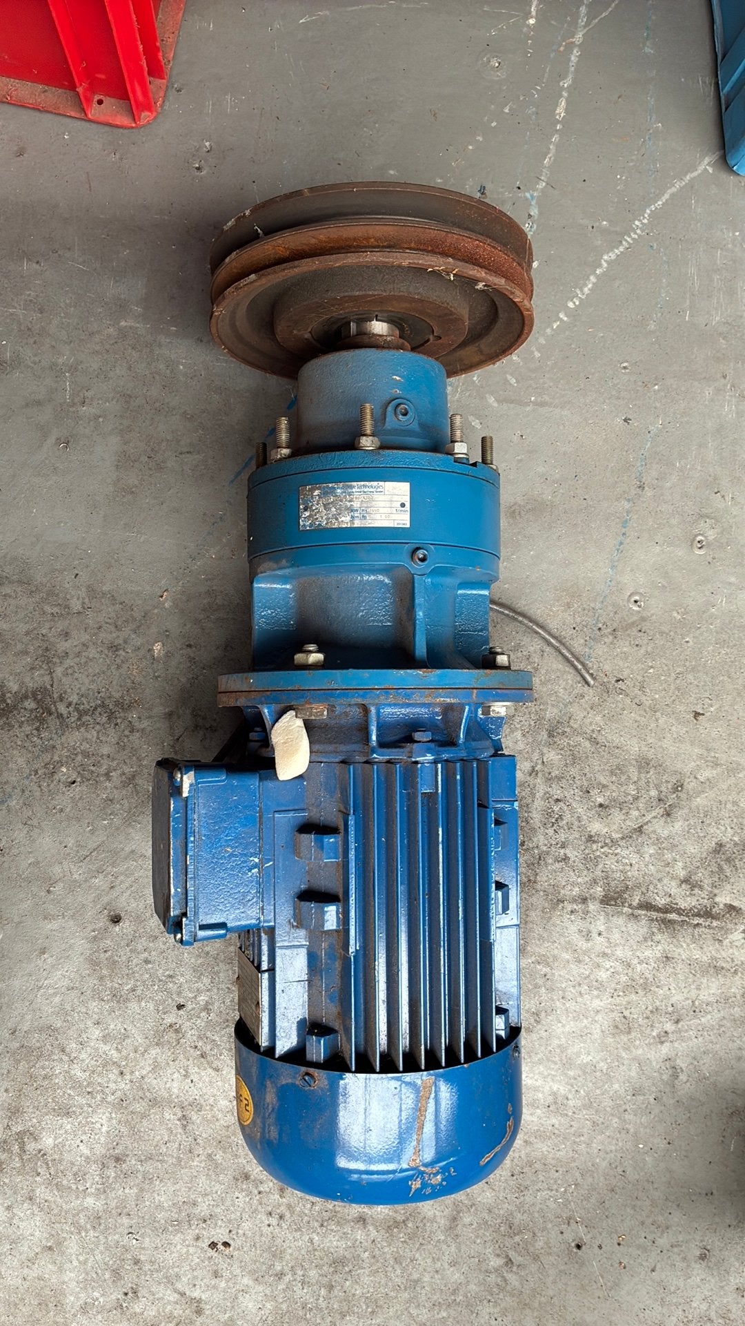 Motor met vertraging, Ophalen, Gebruikt, Elektromotor