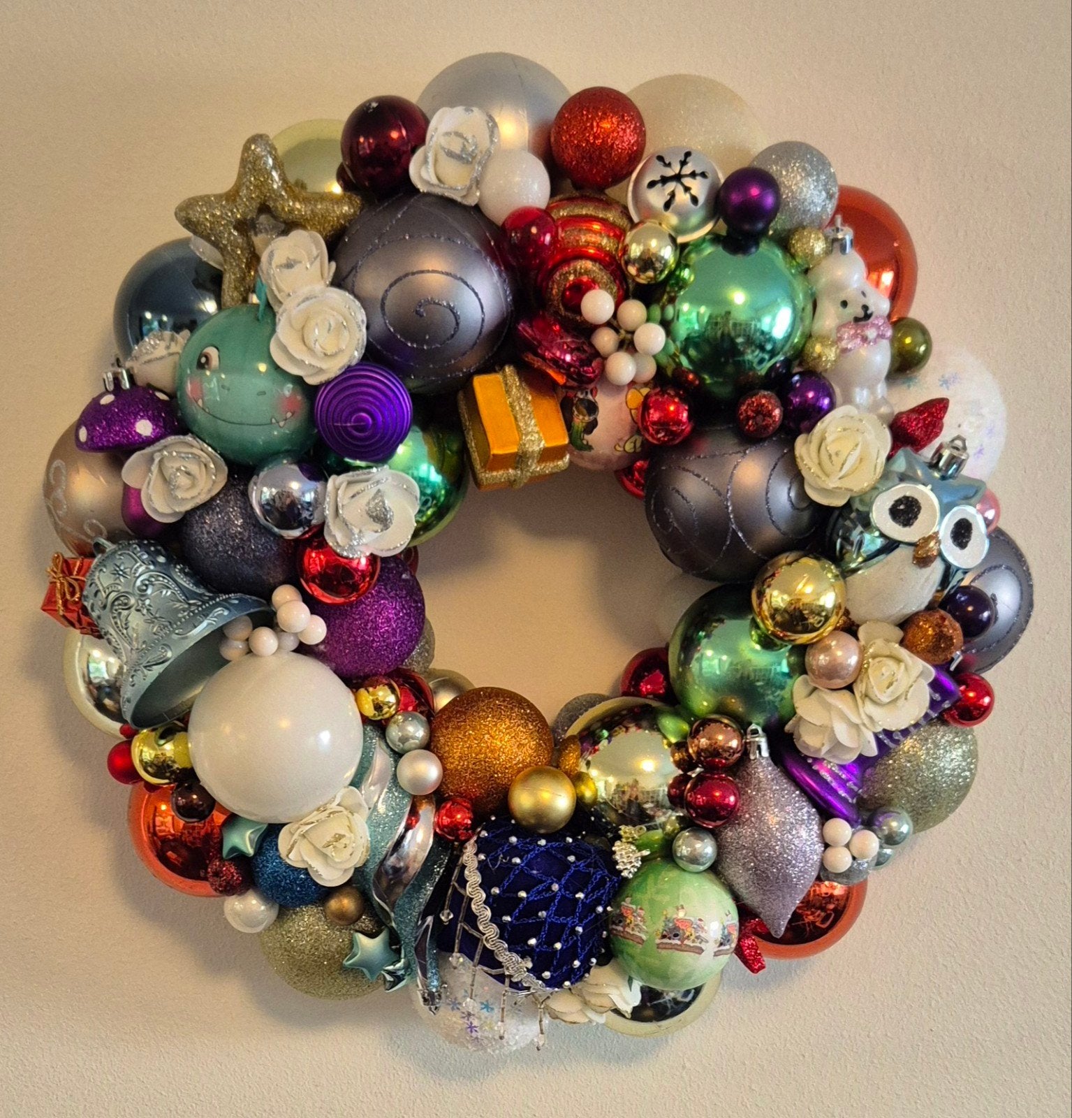 Kerstkrans kringloop kringloopkrans recycle, Ophalen of Verzenden