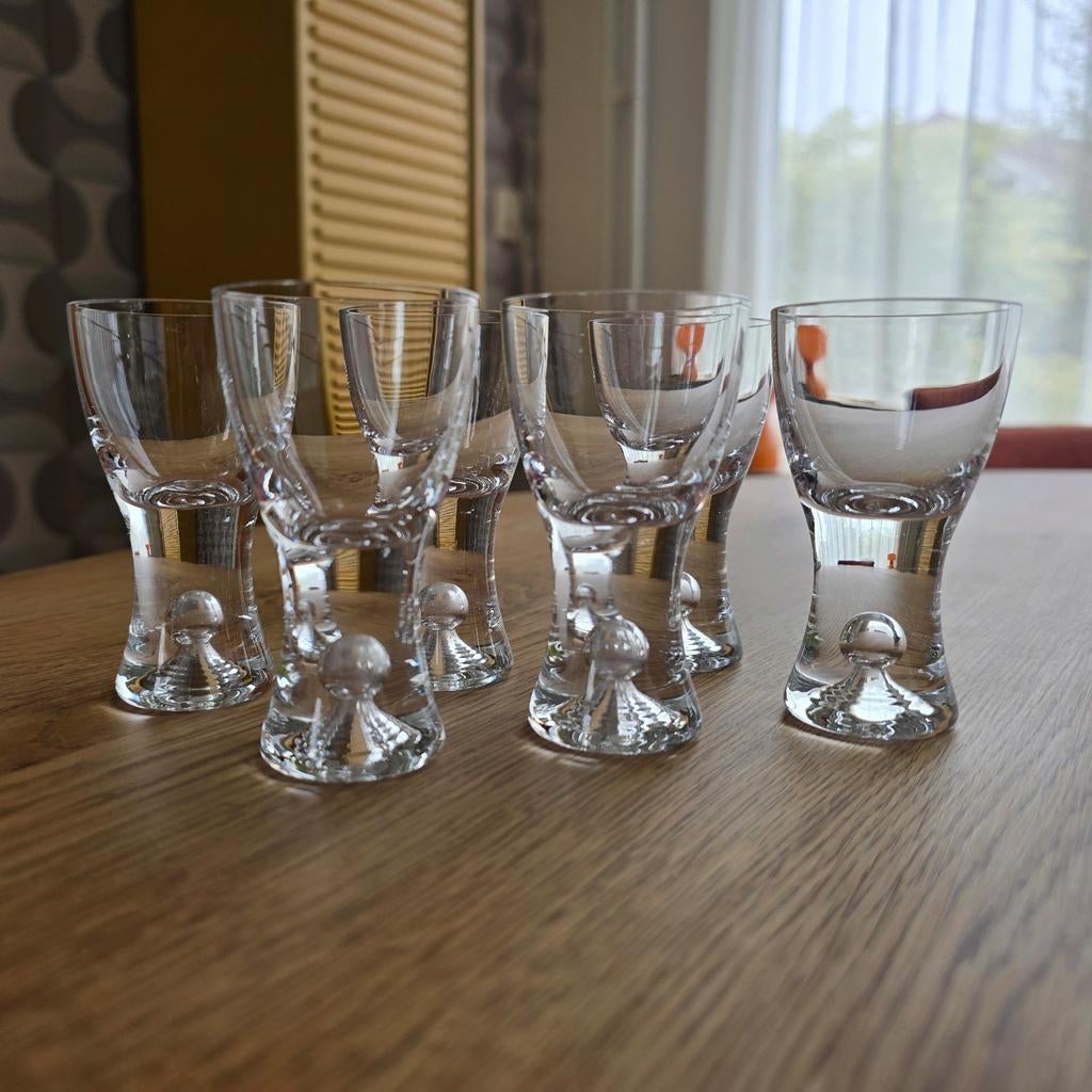 Iittala "Tapio" Borrelglazen – Design Tapio Wirkkala, Ophalen of Verzenden, Figuurtje