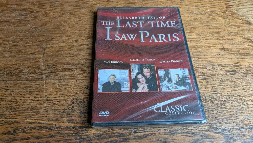 The Last Time I Saw Paris – Elizabeth Taylor DVD, Alle leeftijden, Ophalen of Verzenden, Zo goed als nieuw, Drama