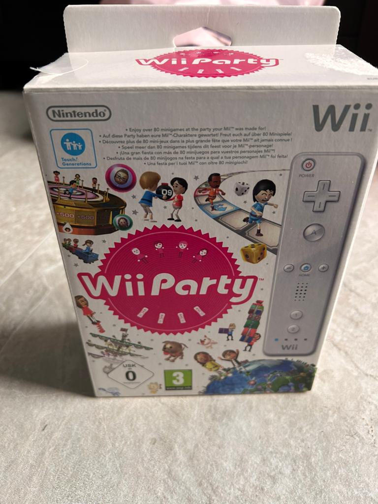 Nintendo Wii “Wii Party in doos”, 1 speler, Ophalen of Verzenden, Gebruikt, Vanaf 3 jaar
