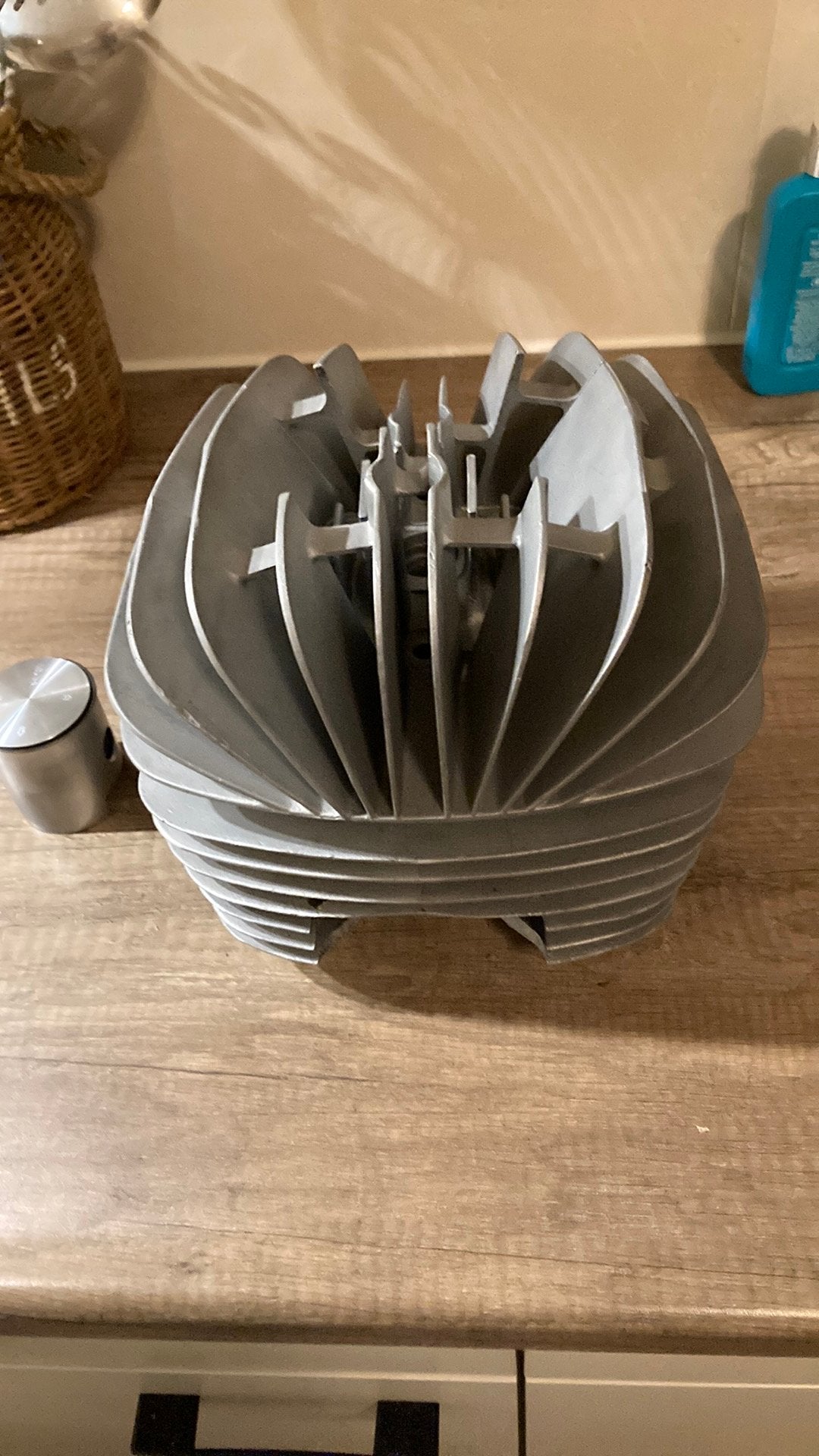 Te koop KS125 lucht gekoelde cilinder en kop, Ophalen of Verzenden, Zo goed als nieuw, Cilinder