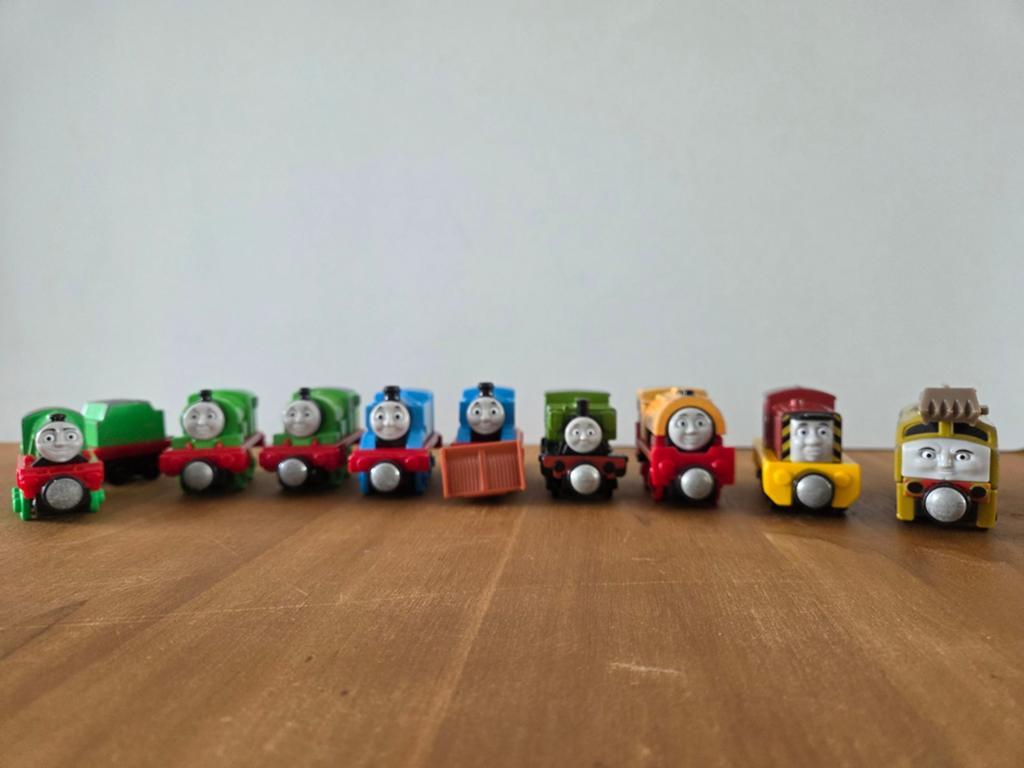 Thomas trein set 9+ tender Take en play: Mattel, Ophalen of Verzenden, Gebruikt