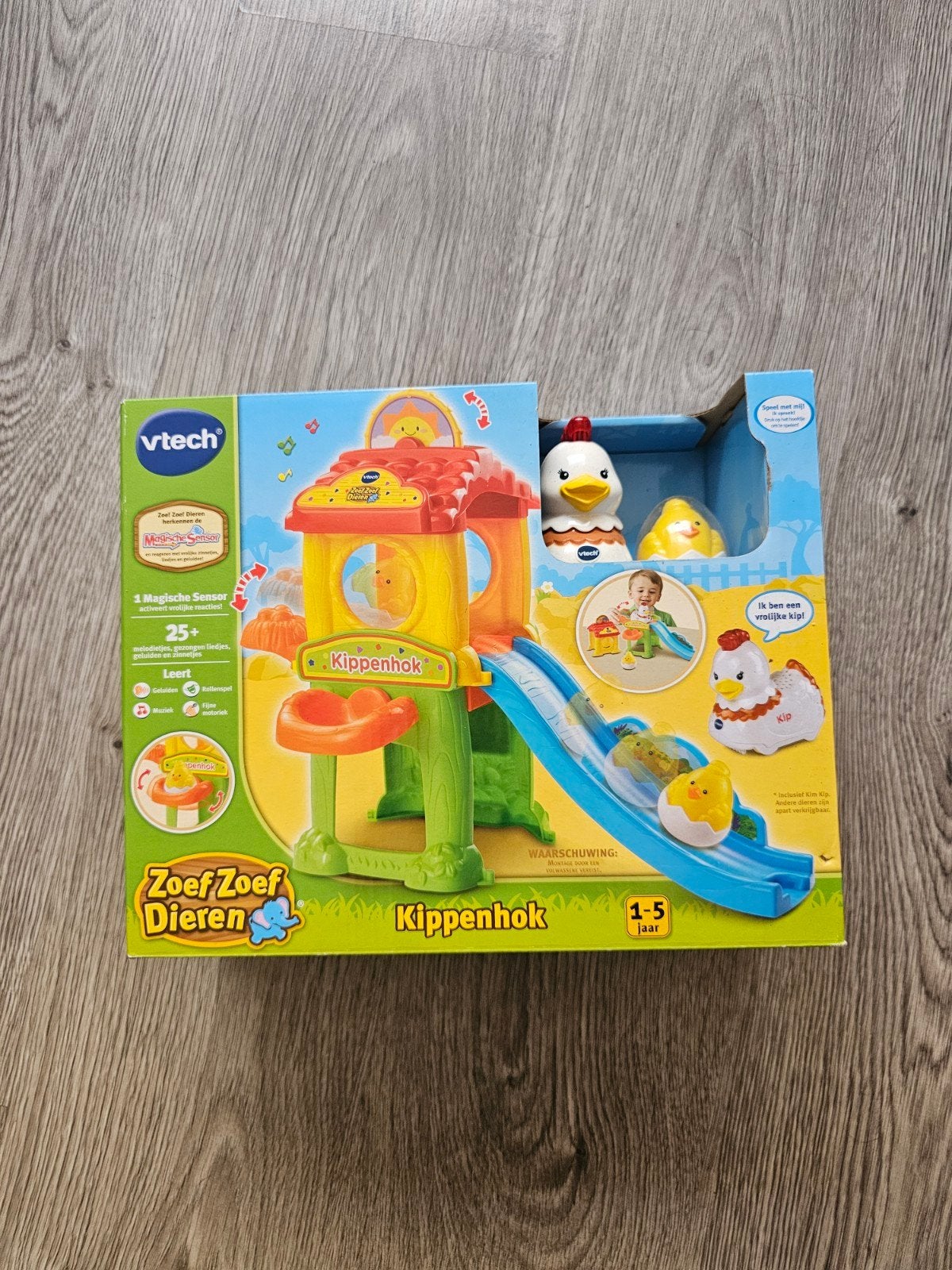 VTech Zoef Zoef Dieren Kippenhok met kip en kuiken, Ophalen of Verzenden, Nieuw, Overige typen, Met geluid