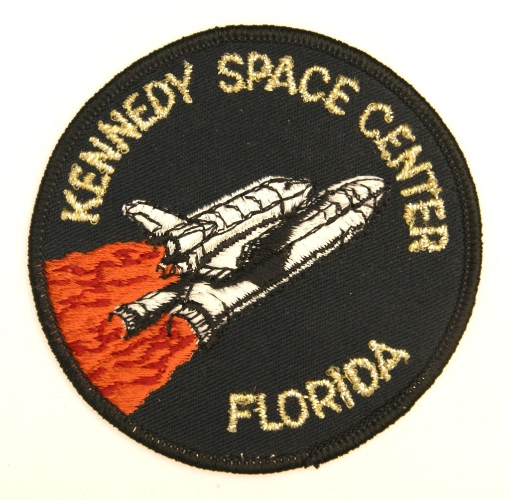 Patch - Embleem Ruimtevaart Kennedy Space Center, Ophalen of Verzenden, Overige soorten, Amerika, Embleem of Badge