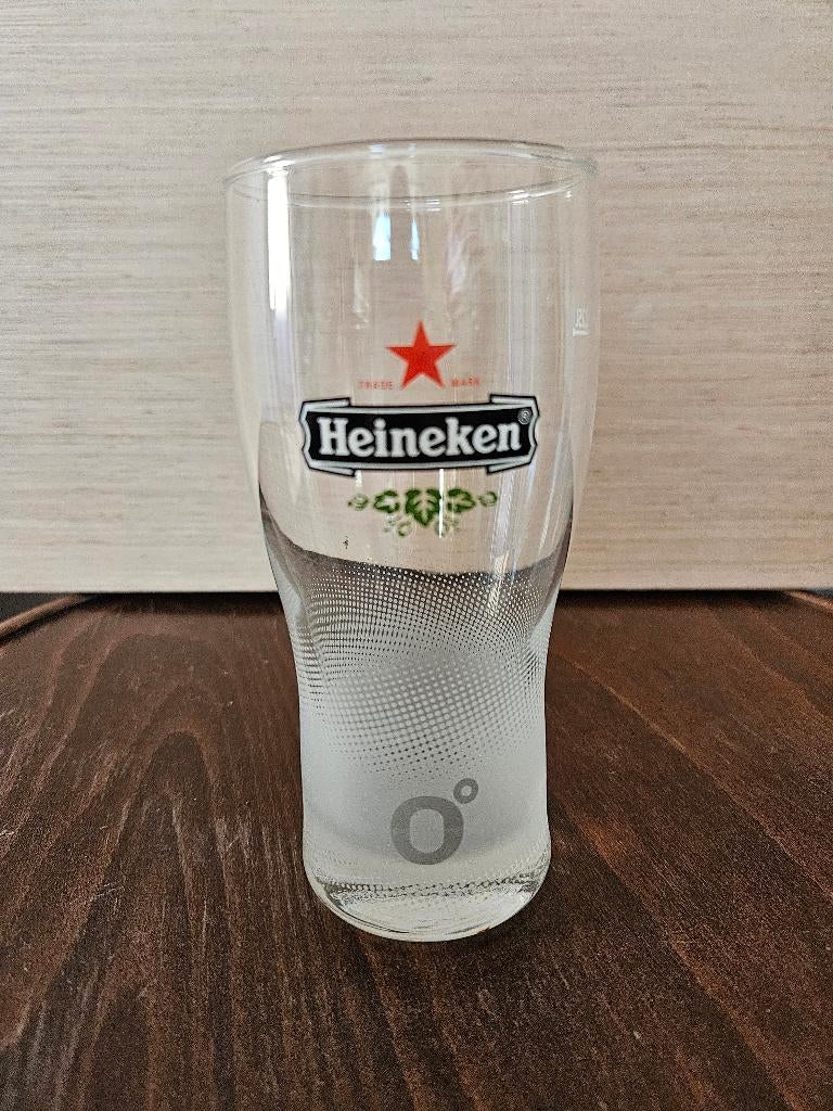 Heineken tapglas 0% extra cold, Ophalen, Gebruikt, Glas of Glazen, Heineken