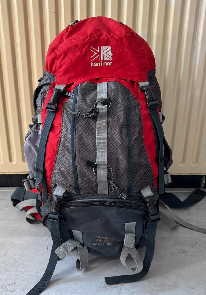 Rugzak Karrimor 50-75L, Ophalen of Verzenden, Zo goed als nieuw, Rugzak