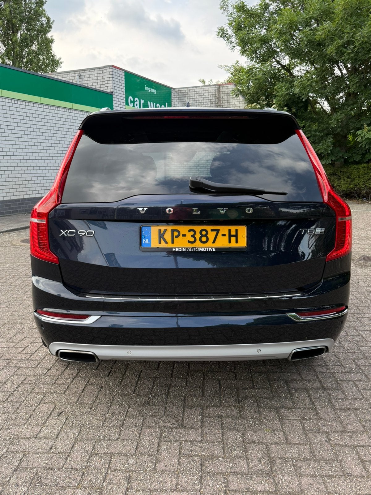 Volvo XC90 2.0 T8 Twin Engine AWD Pi-hy AUT 2016 Blauw, Auto's, Volvo, 1969 cc, 7 stoelen, Vierwielaandrijving, 147 €/maand
