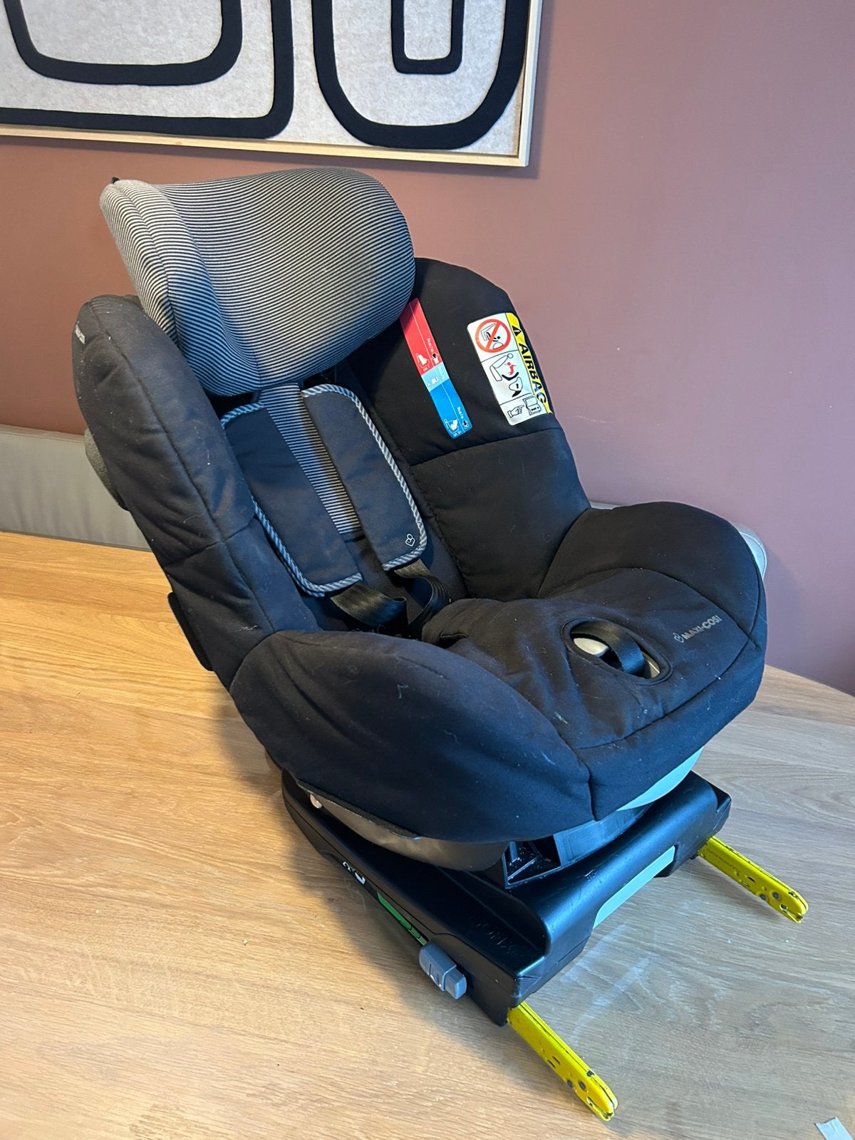 Maxicosi Milofix, Kinderen en Baby's, Ophalen, 9 t/m 18 kg, Verstelbare rugleuning, Zo goed als nieuw