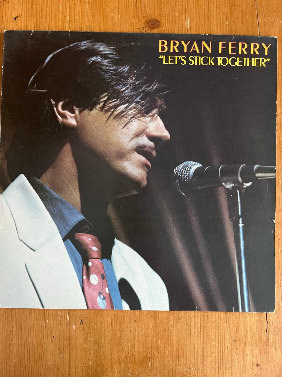 Bryan Ferry - Let's Stick Together LP (1976), Ophalen of Verzenden, Zo goed als nieuw, Poprock