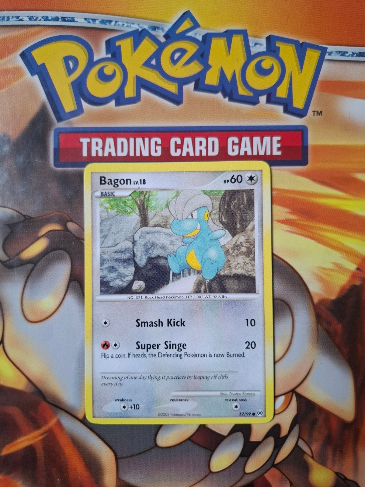 bagon 52/99 Platinum Arceus set pokemon kaart, Ophalen of Verzenden, Gebruikt, Losse kaart