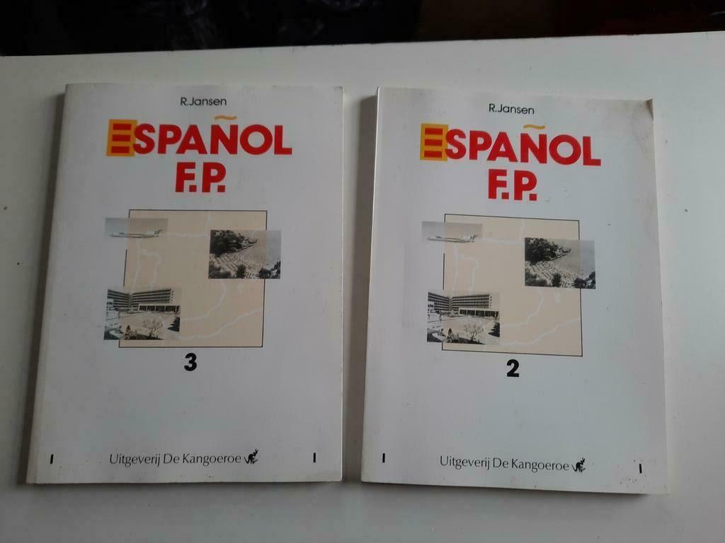 Español F.P. voor gevorderden deel 2 en 3 van R. Jansen, Ophalen of Verzenden, Alpha, Zo goed als nieuw, R. Jansen