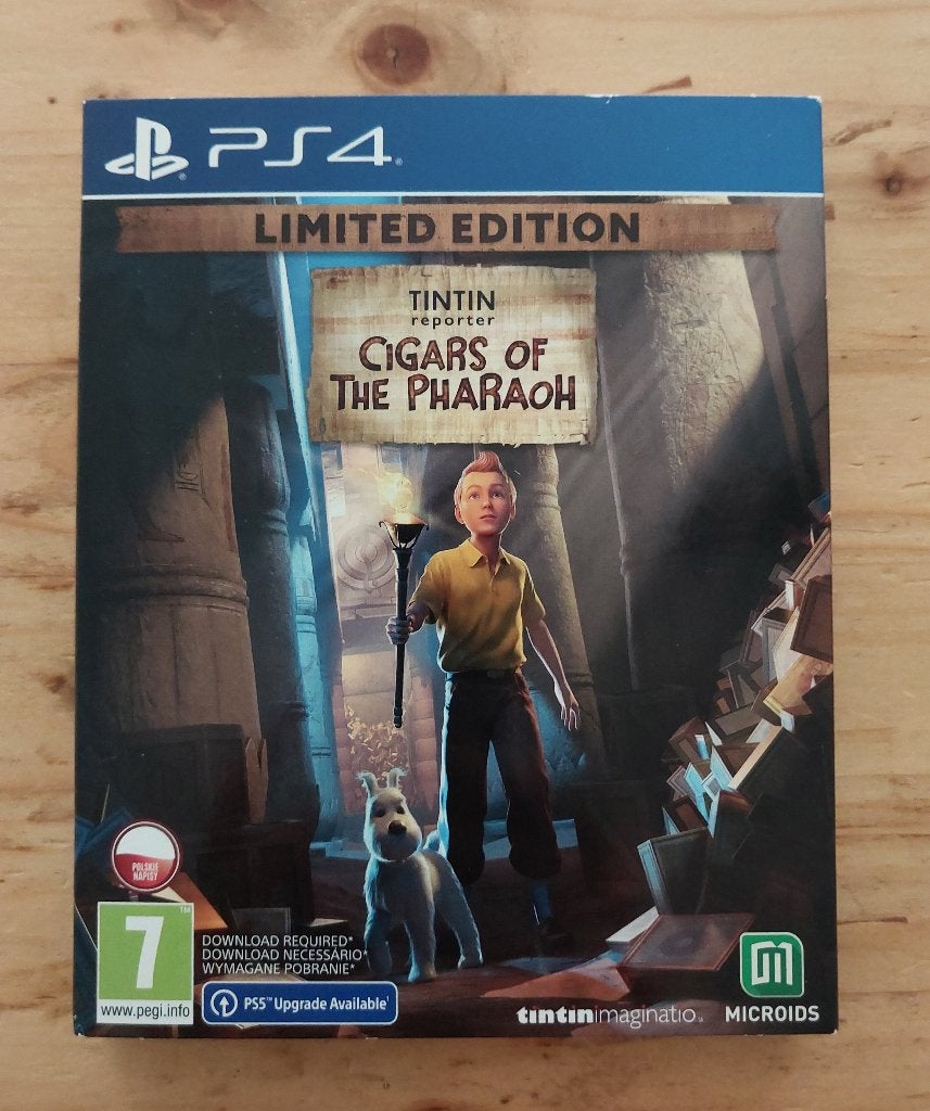TinTin Reporter The Cigars of the Pharaoh Limited Edition, Avontuur en Actie, 1 speler, Ophalen of Verzenden, Zo goed als nieuw