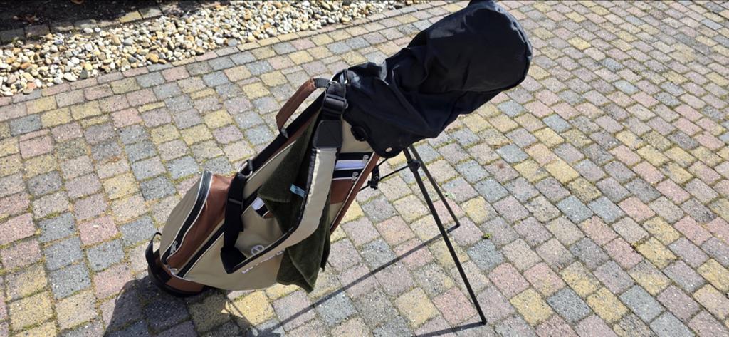 Rechtshandige Spalding Golfset met Tas en Clubs, Ophalen, Zo goed als nieuw, Set, Overige merken