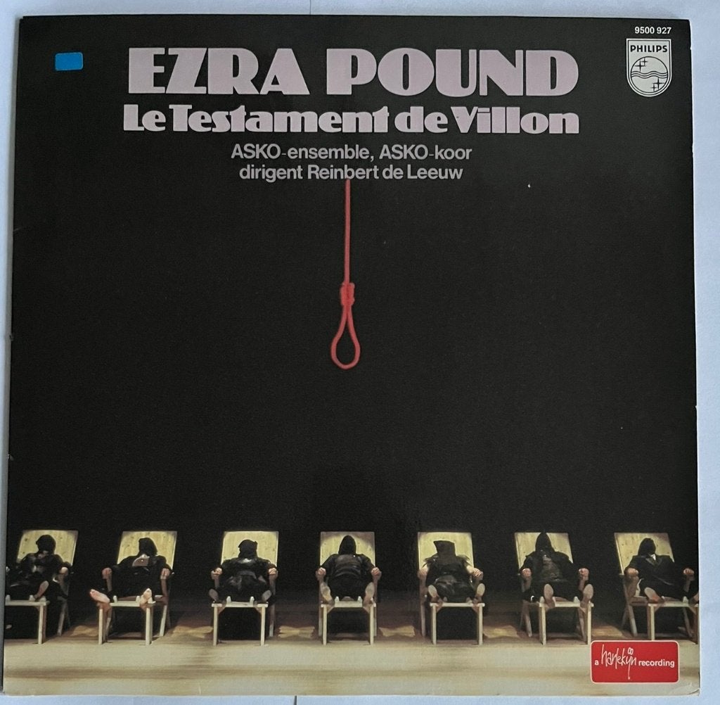 LP – Ezra Pound – Le Testament de Villon -Asko-De Leeuw, Verzenden, Modernisme tot heden, Zo goed als nieuw, 12 inch