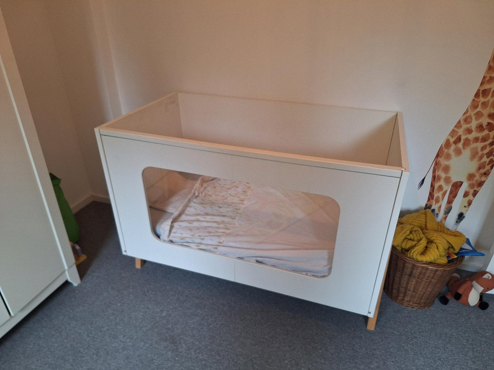 Co-sleeper / Ledikant, Kinderen en Baby's, Gebruikt, Minder dan 140 cm, Minder dan 70 cm, Ophalen