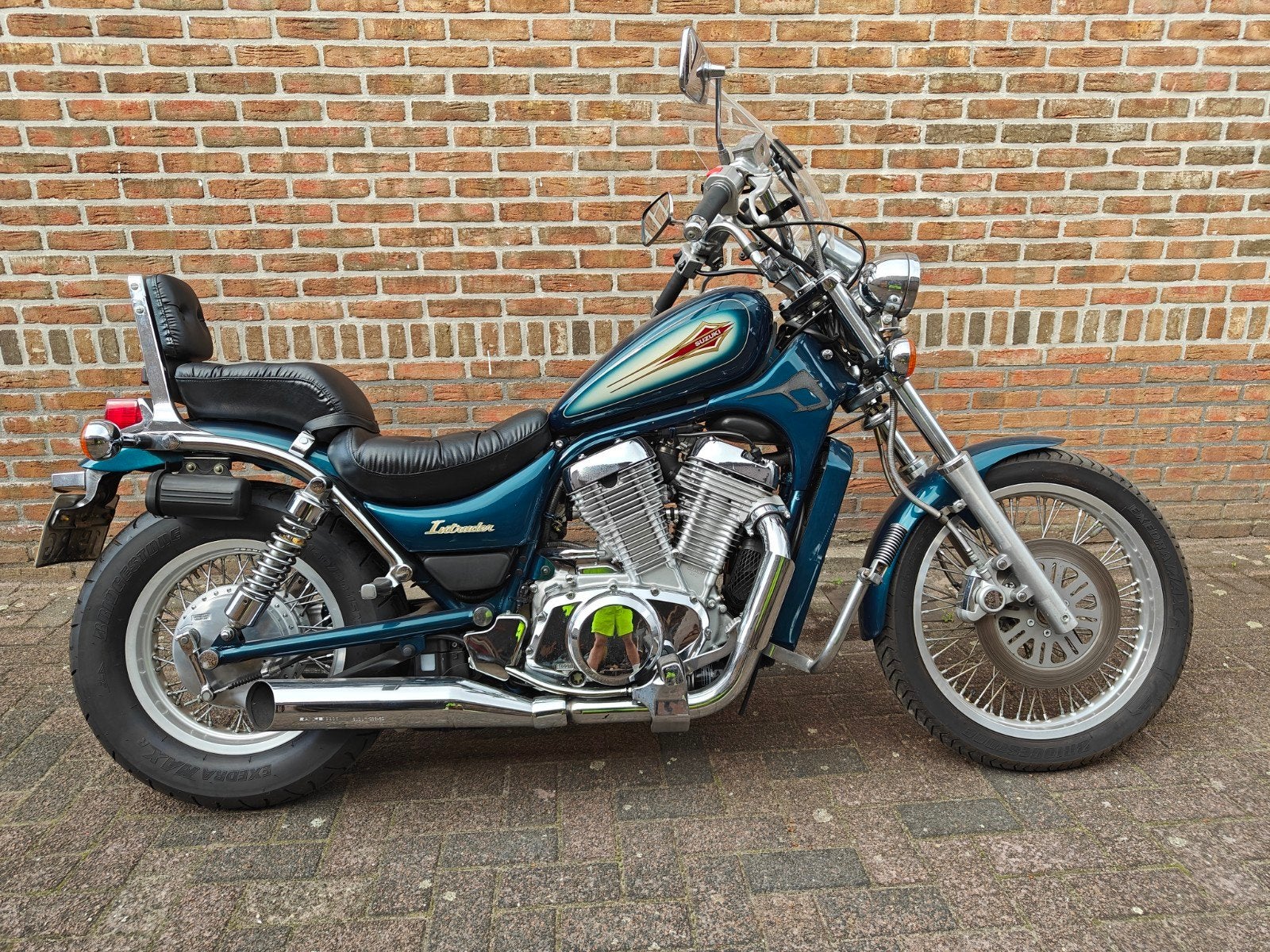 Suzuki Intruder 1997 met 5725 kilometer!, Cardan-aandrijving, 2 cilinders, Occasion, Chopper