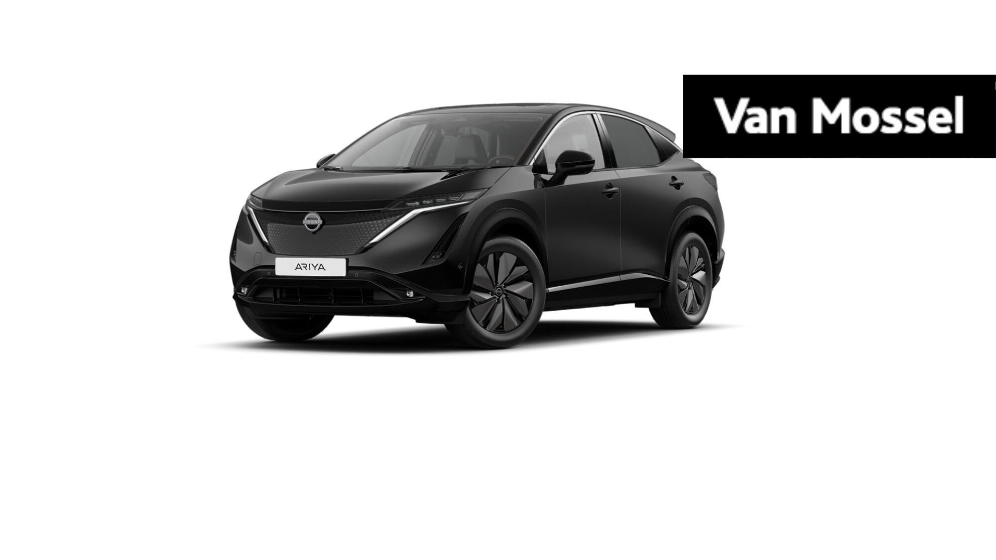 Nissan Ariya Limited Edition 66 kWh, Auto's, 1803 kg, Stof, Zwart, 218 pk