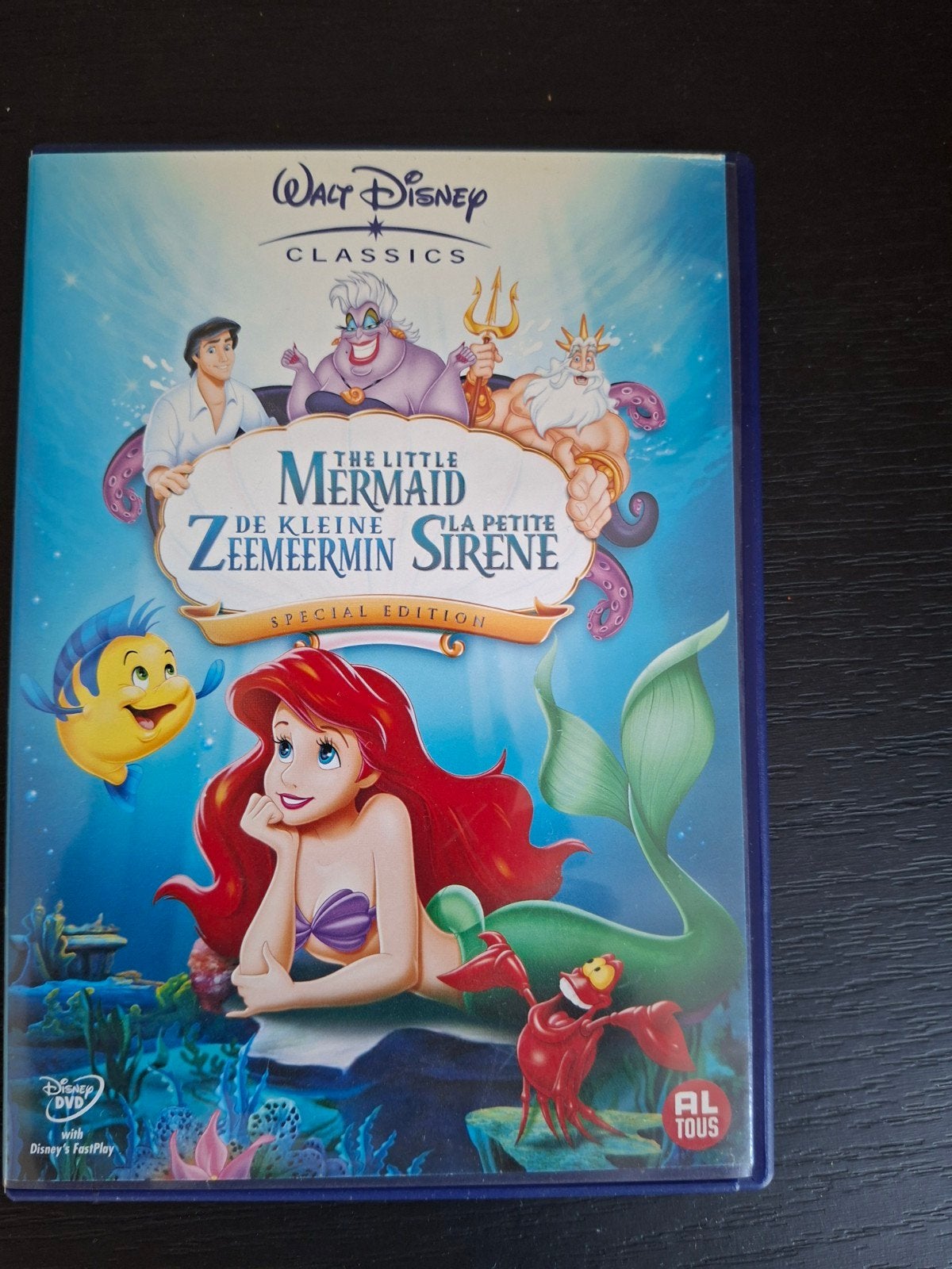 De Kleine Zeemeermin - Speciale Editie DVD, Cd's en Dvd's, Dvd's | Kinderen en Jeugd, Gebruikt, Animatie, Ophalen of Verzenden