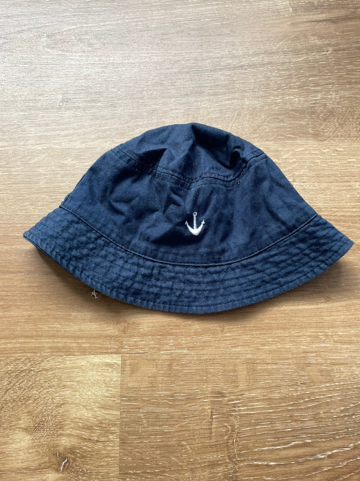 Zonnehoedje blauw maat 110/116, Ophalen of Verzenden