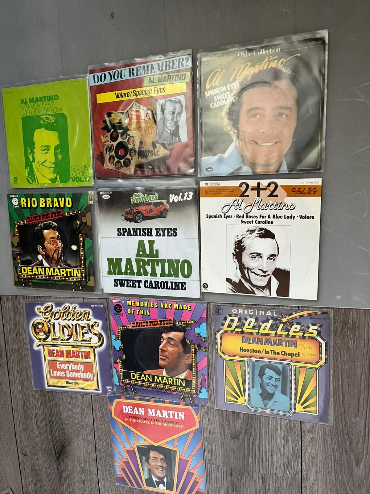 Dean Martin/Al Martino-dubbelhit  singles, Verzenden, Zo goed als nieuw, Pop
