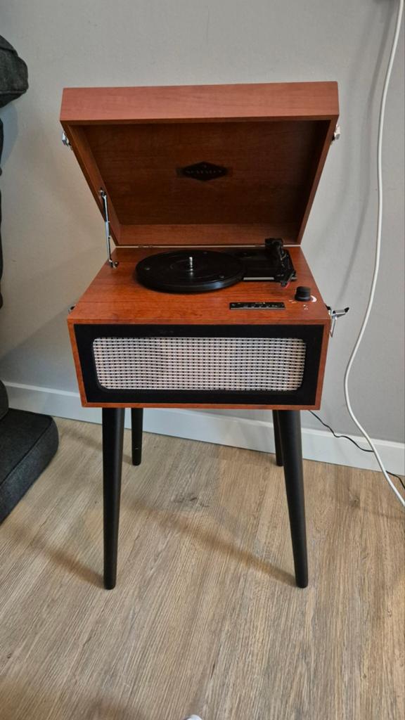 Platenspeler met Bluetooth en USB, Overige merken, Ophalen of Verzenden, Zo goed als nieuw, USB-aansluiting