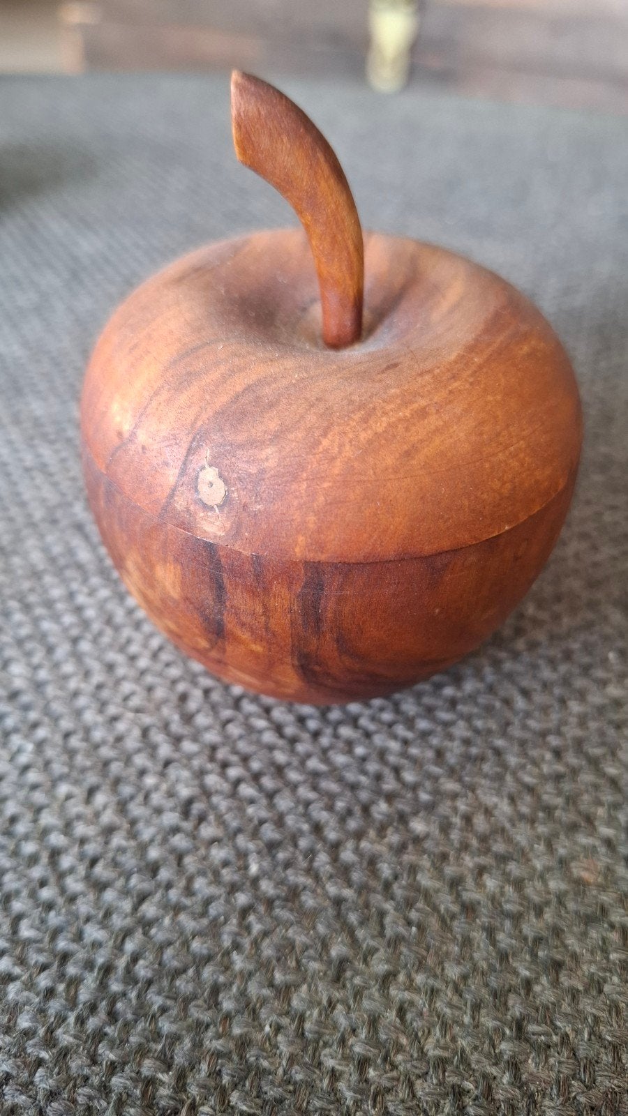 Decoratieve houten appel en sieradendoosjes, Wedgwood, Ophalen of Verzenden, Gebruikt