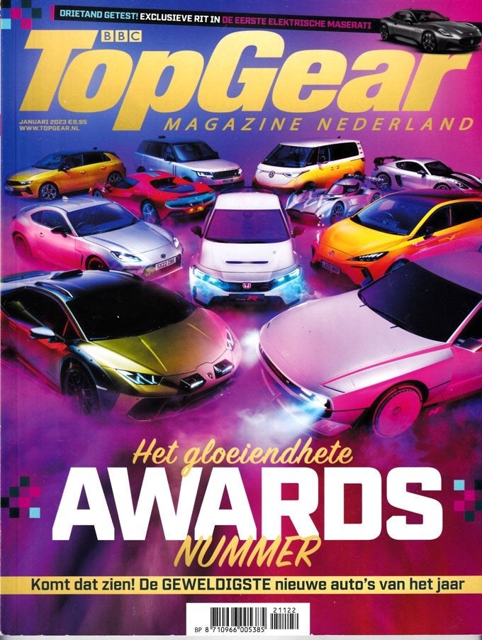 TopGear 211 2023 ( NL ) : Honda Civic Type R - Lamborghini, Ophalen of Verzenden, Gelezen, Algemeen