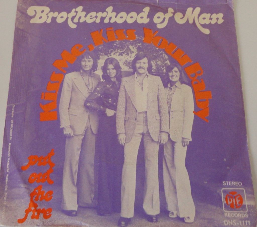 Brotherhood of Man > Kiss me Kiss your Baby, Ophalen of Verzenden, Gebruikt, 7 inch, Pop