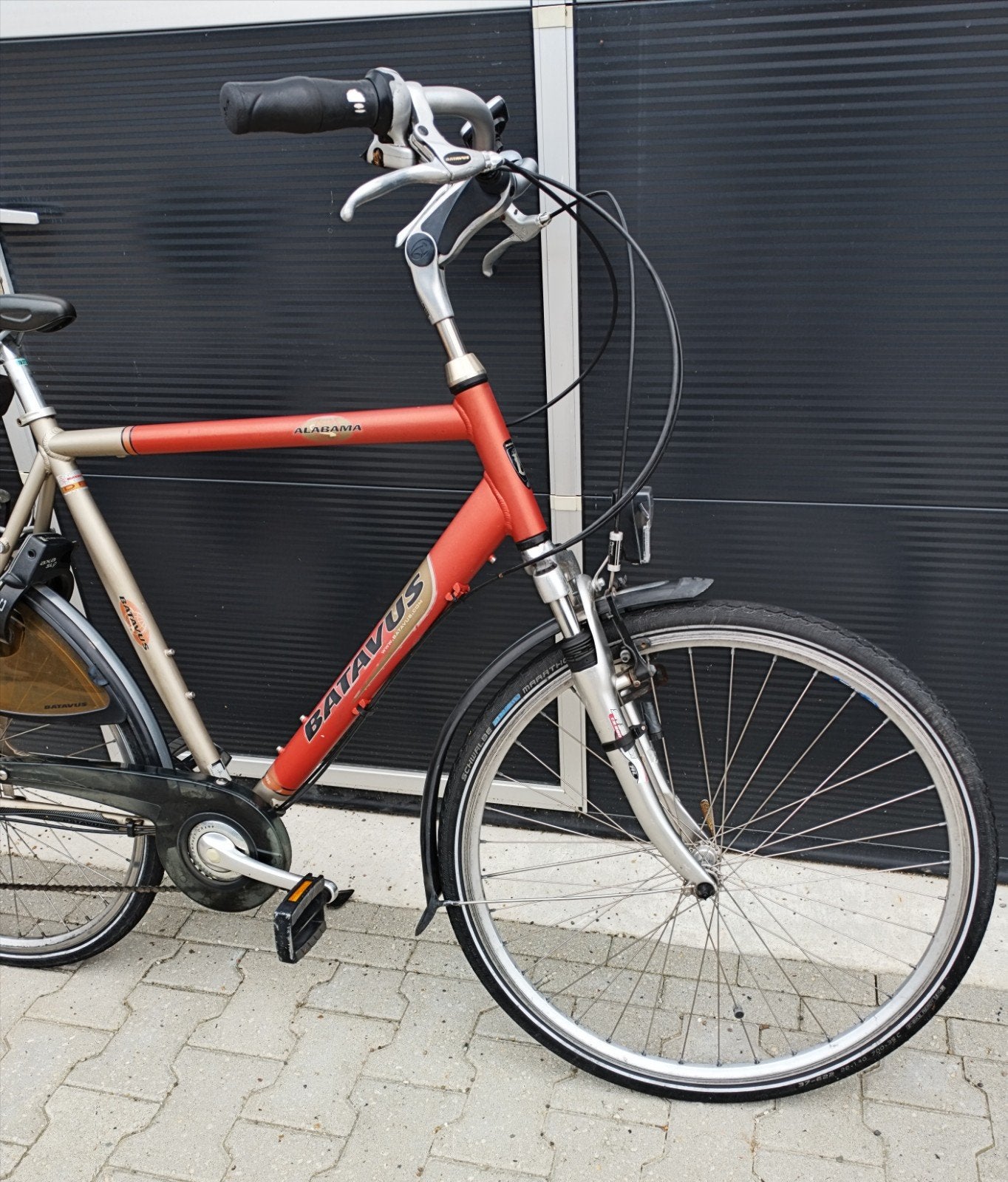Batavus Alabama 8-speed stadsfiets – Nette en rijklaar staat, Ophalen, Info@accell.nl, Velgrem, Versnellingen