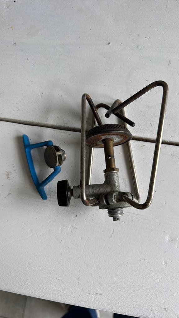 Compacte Camping Gasbrander - Ideaal voor Outdoor, Ophalen, Gebruikt