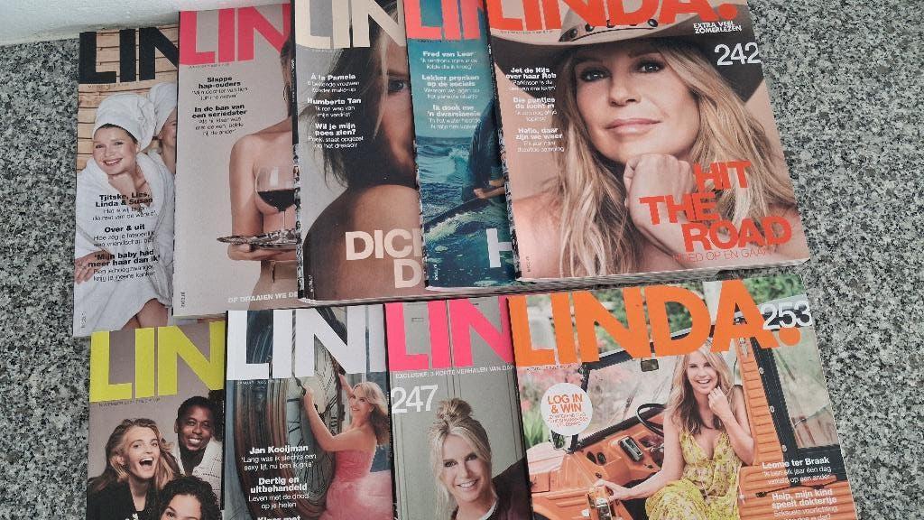 10- pakket Linda's, Linda magazine / tijdschrift, Ophalen of Verzenden, Zo goed als nieuw, Damesbladen