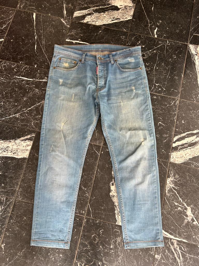 Dsquared2 Jeans - Maat 48 (W33-W34), Kleding | Heren, Ophalen of Verzenden, Nieuw, Blauw, W33 - W34 (confectie 48/50)