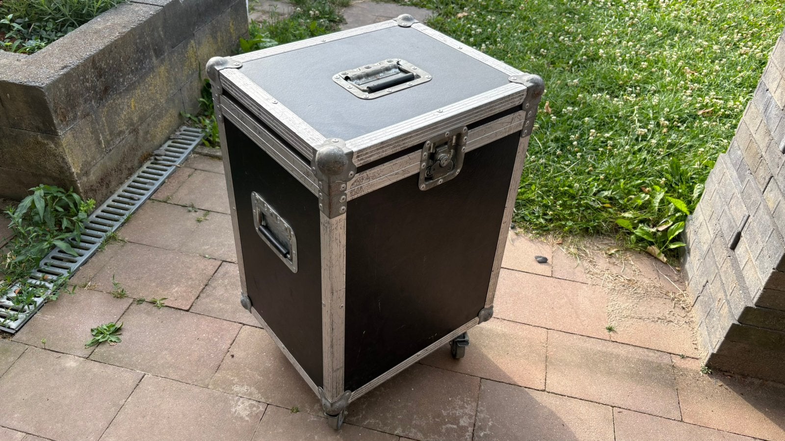 6HE rack in flightcase, Ophalen, Zo goed als nieuw, Overige instrumenten, Flightcase