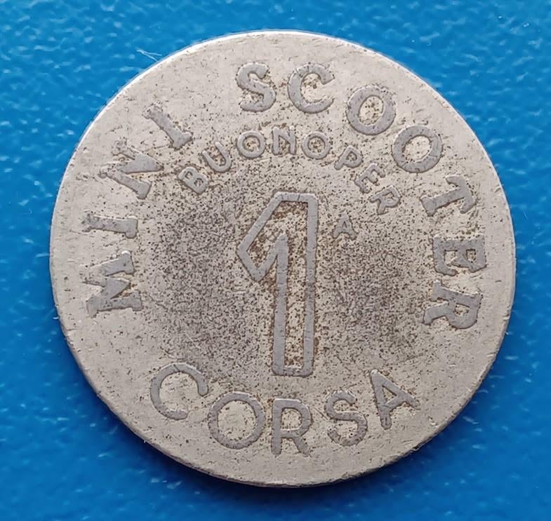 Token Mini Scooter Buono for 1 Corsa, Verzenden, Overige materialen, Buitenland