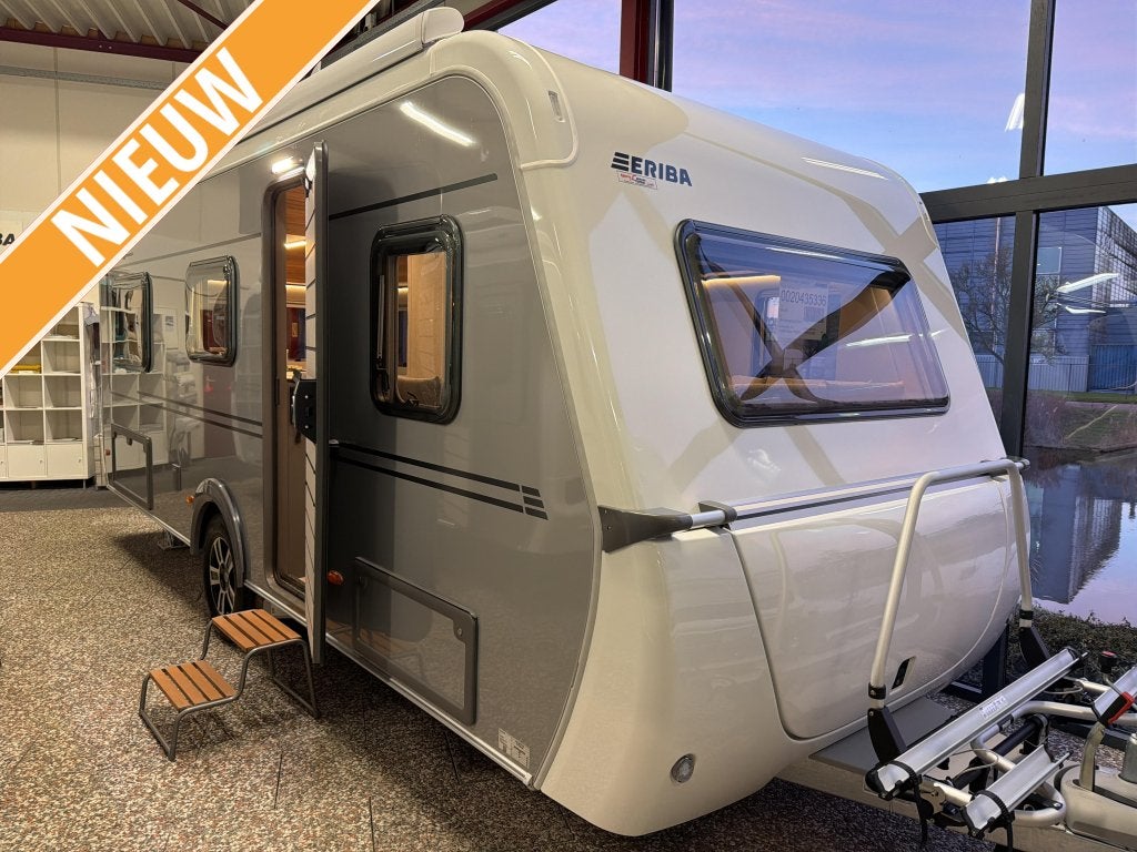 Eriba Novaline 495 Elegance mover airco luifel, Rondzit, Bedrijf, Overige typen, 5 tot 6 meter