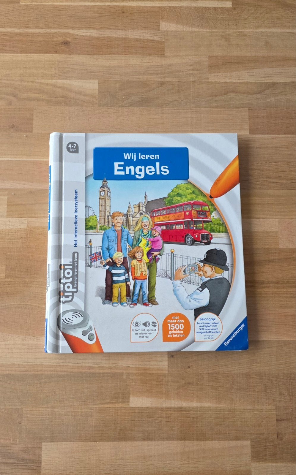 Tiptoi Wij Leren Engels - Interactief Leersysteem, Ophalen of Verzenden, Gebruikt, Taal en Lezen