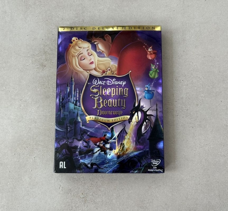 Walt Disney Doornroosje DVD - Platinum 2 disc, Gebruikt, Tekenfilm, Nederlands, Alle leeftijden