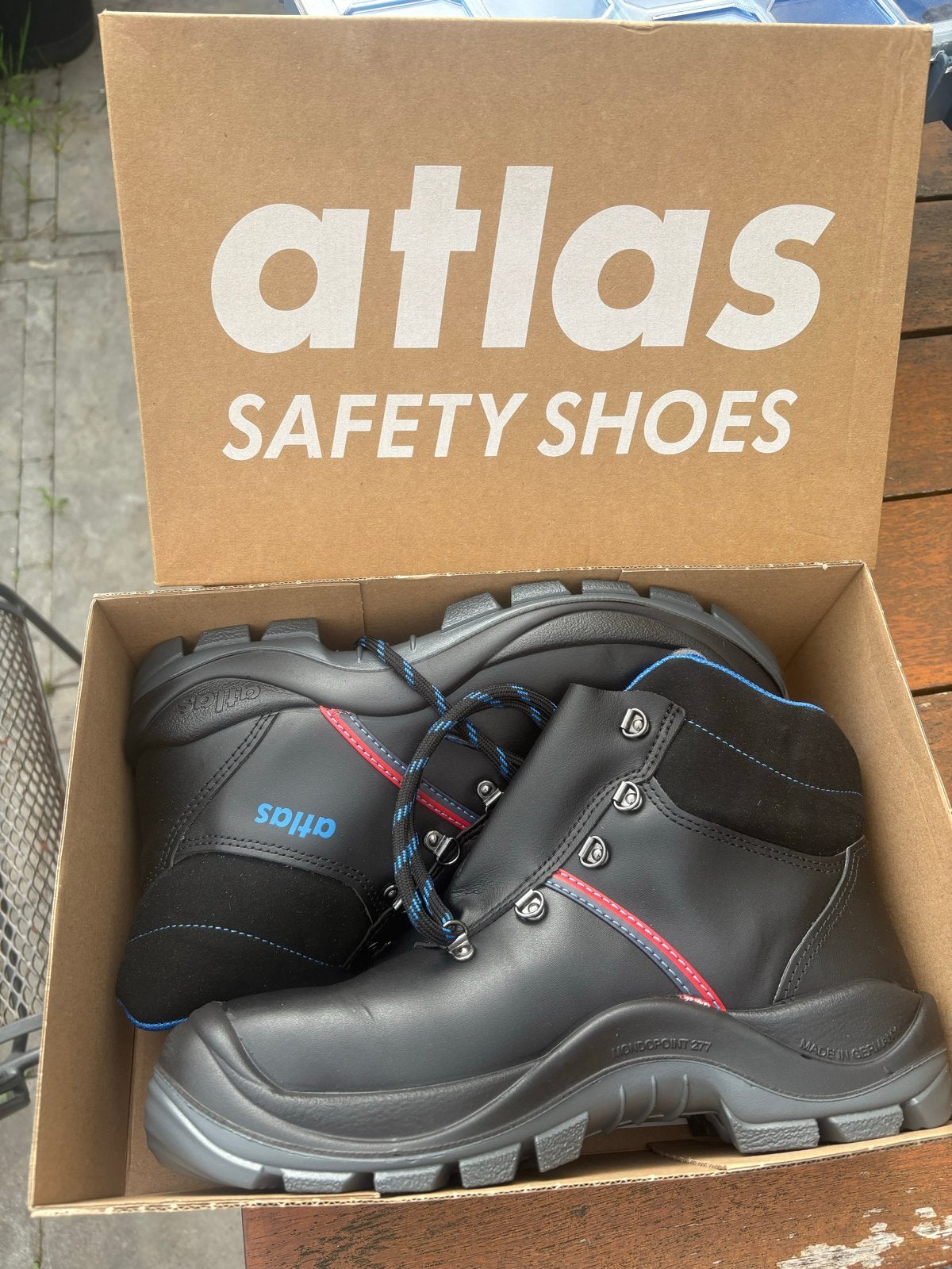 Atlas ANATOMIC BAU 500 S3 Veiligheidsschoenen - Maat 43, Ophalen of Verzenden, Nieuw