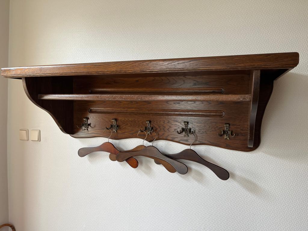 Kapstok, Huis en Inrichting, Woonaccessoires | Kapstokken, Gebruikt, 100 tot 150 cm, Hout, Ophalen