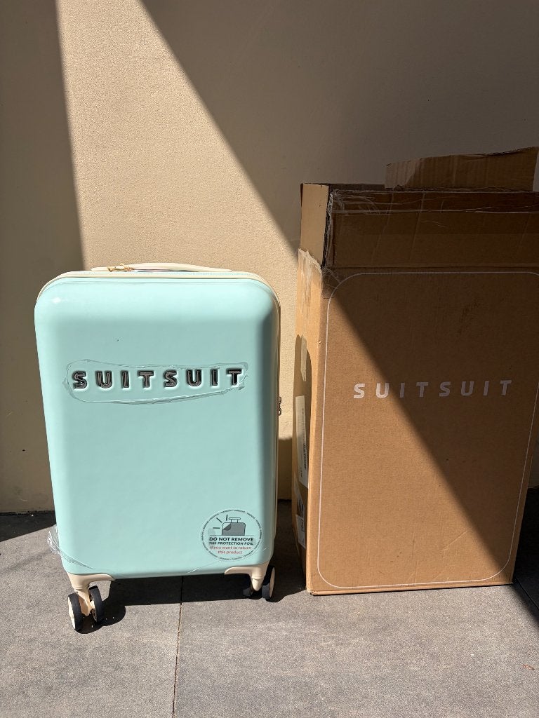 SUITSUIT koffer NIEUW, Sieraden, Tassen en Uiterlijk, Koffers, Wieltjes, 50 tot 60 cm, Hard kunststof, Nieuw