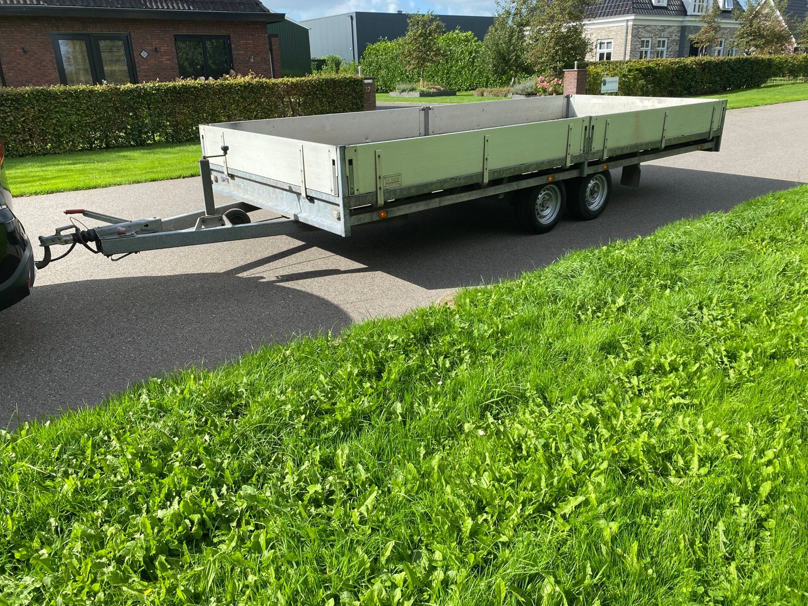 Hulco aanhangwagen 5 meter, Ophalen, Gebruikt