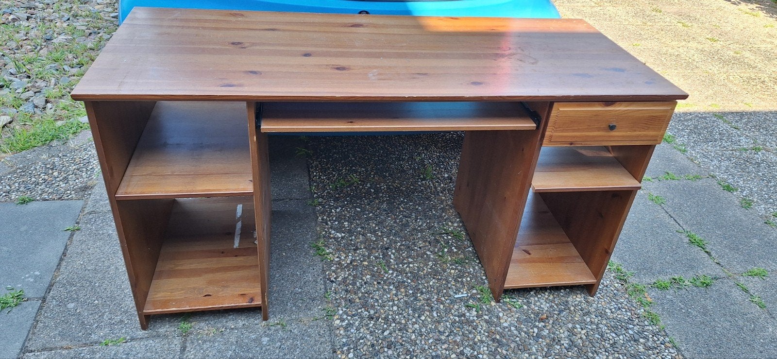 gratis ikea bureau, Ophalen, Demontabel, Gebruikt, Scandinavisch