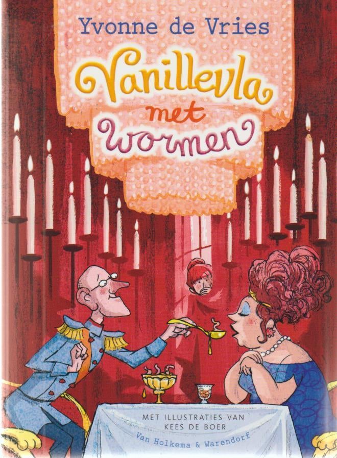 Yvonne de Vries # Vanillevla met wormen, 5 of 6 jaar, Fictie algemeen, Jongen of Meisje, Ophalen of Verzenden