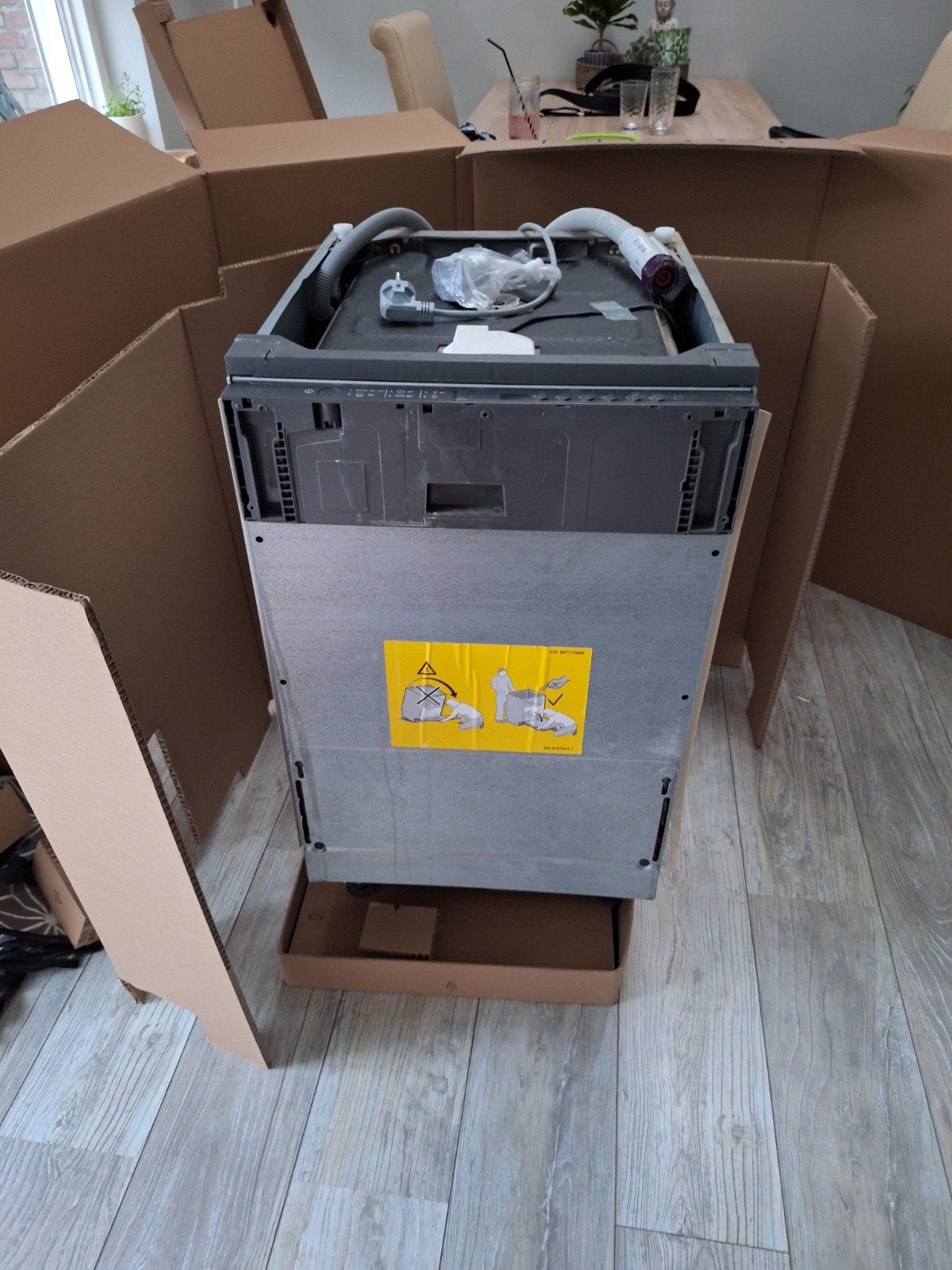 Inbouwvaatwasser 45cm breed - Compact en efficiënt, Ophalen, Gebruikt, Minder dan 85 cm, Inbouw